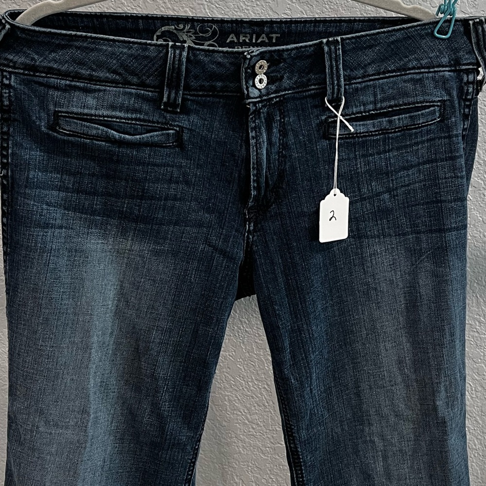 Ariat Women Denim Trouser Pant- size 32 S